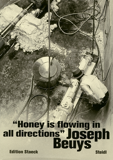 Honey is flowing in all directions